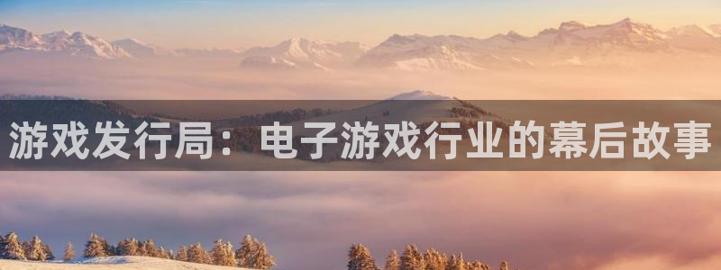 新航娱乐扣款是怎么回事：游戏发行局：电子游戏行业的幕后故事