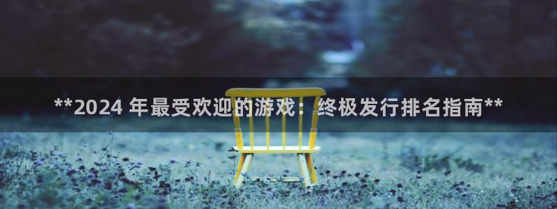 新航娱乐公司扣费流程详解视频：**2024 年最受欢迎的游戏：终极发行排名指南**